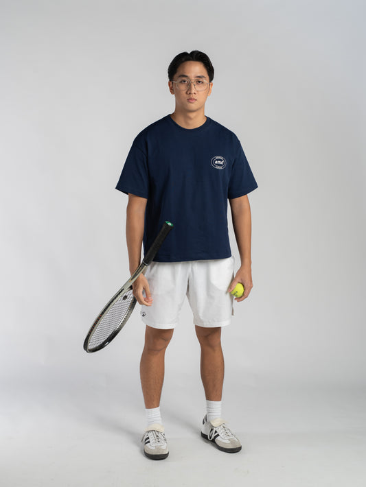Racquet Club Tee - Navy