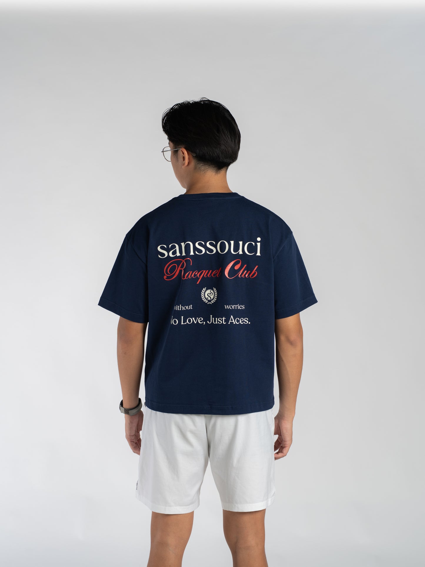 Racquet Club Tee - Navy