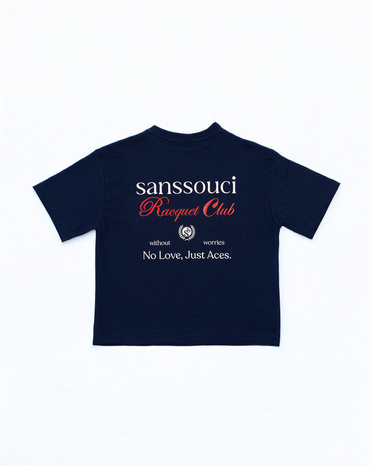 Racquet Club Tee - Navy